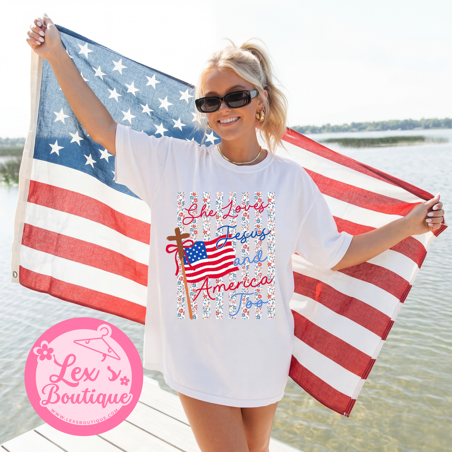 She Loves Jesus and America Too