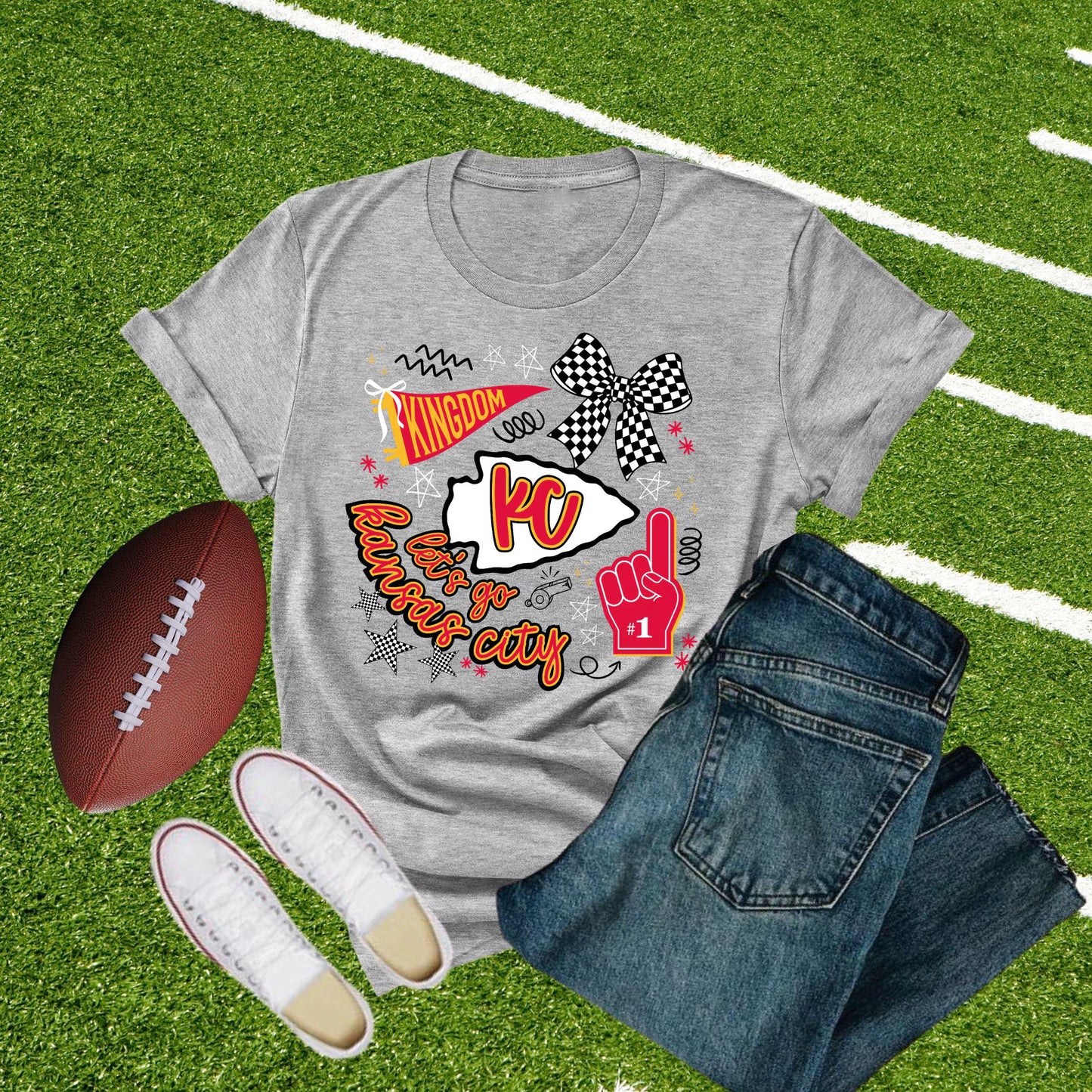Kansas City Football Collage