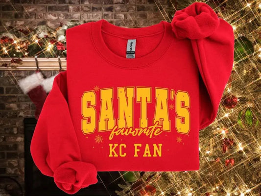 Santa's Favorite KC Fan
